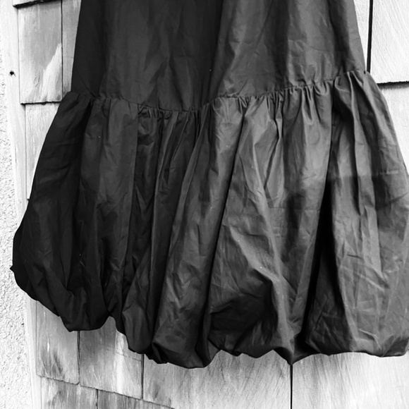 Anthropologi En Saison Womens Black Tiered Puffy Nicollete Romper - Dress Size M - Picture 9 of 16